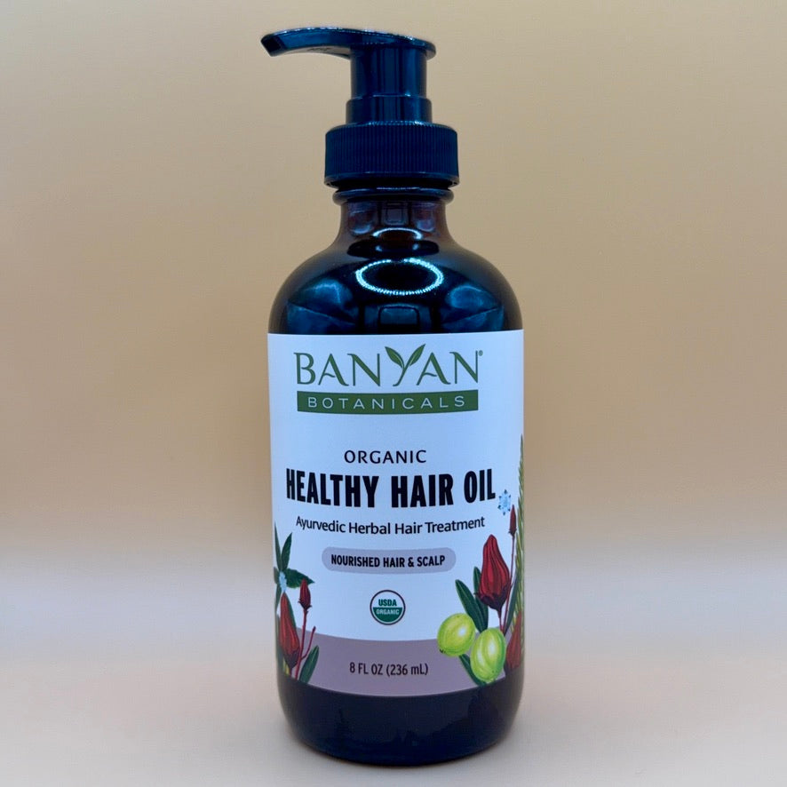 Banyan Botanicals Healthy Hair Oil (8fl oz)