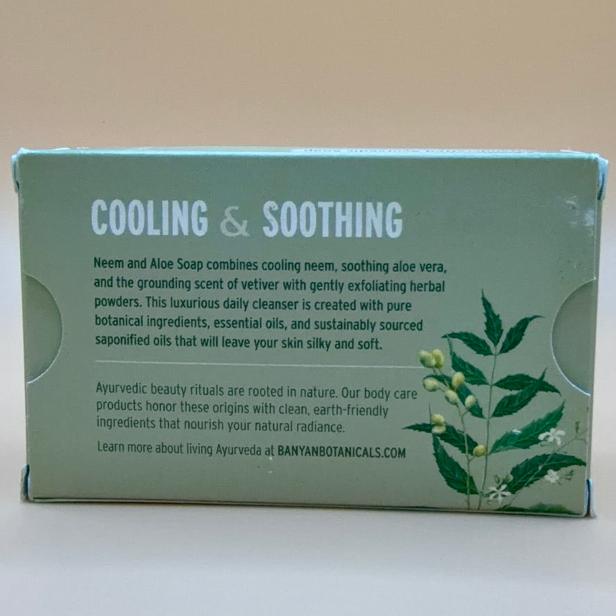 Banyan Botanicals Neem & Aloe Bar Soap