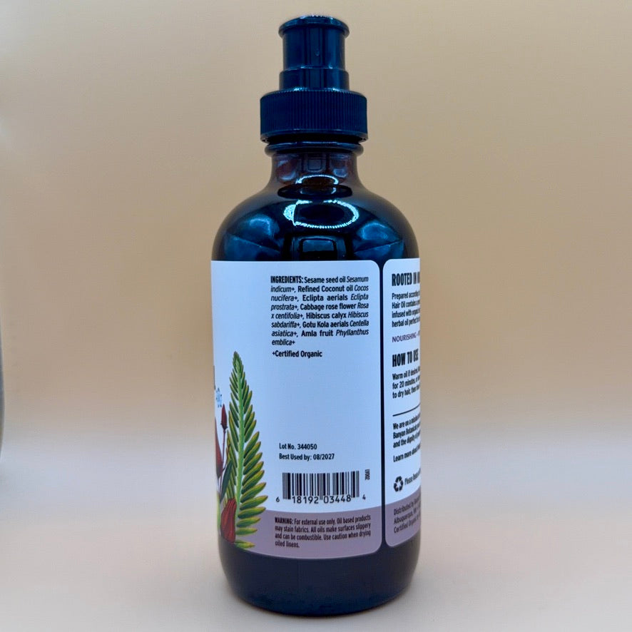 Banyan Botanicals Healthy Hair Oil (8fl oz)