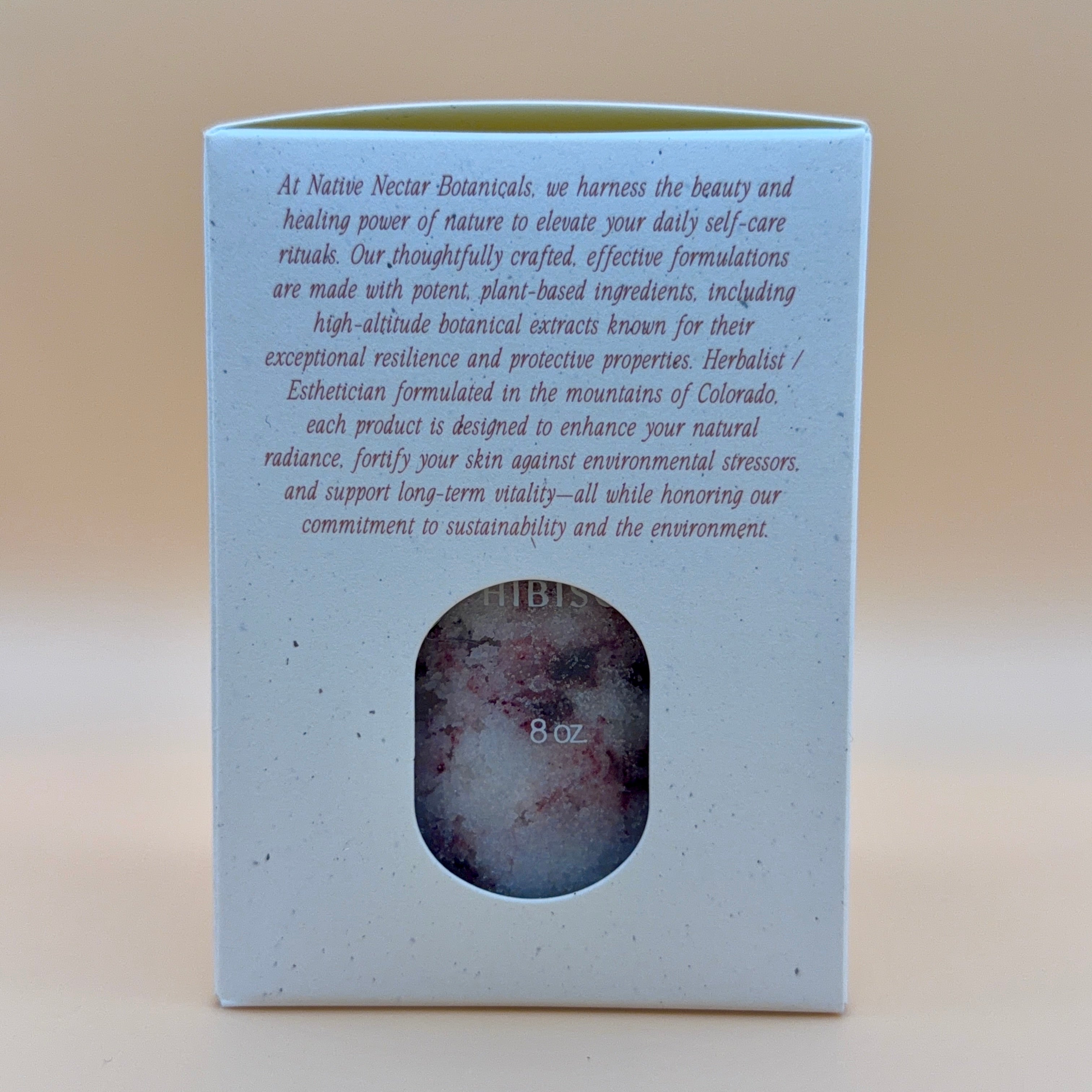 Native Nectar Sugar Body Polish - Hibiscus & Blood Orange (8oz)