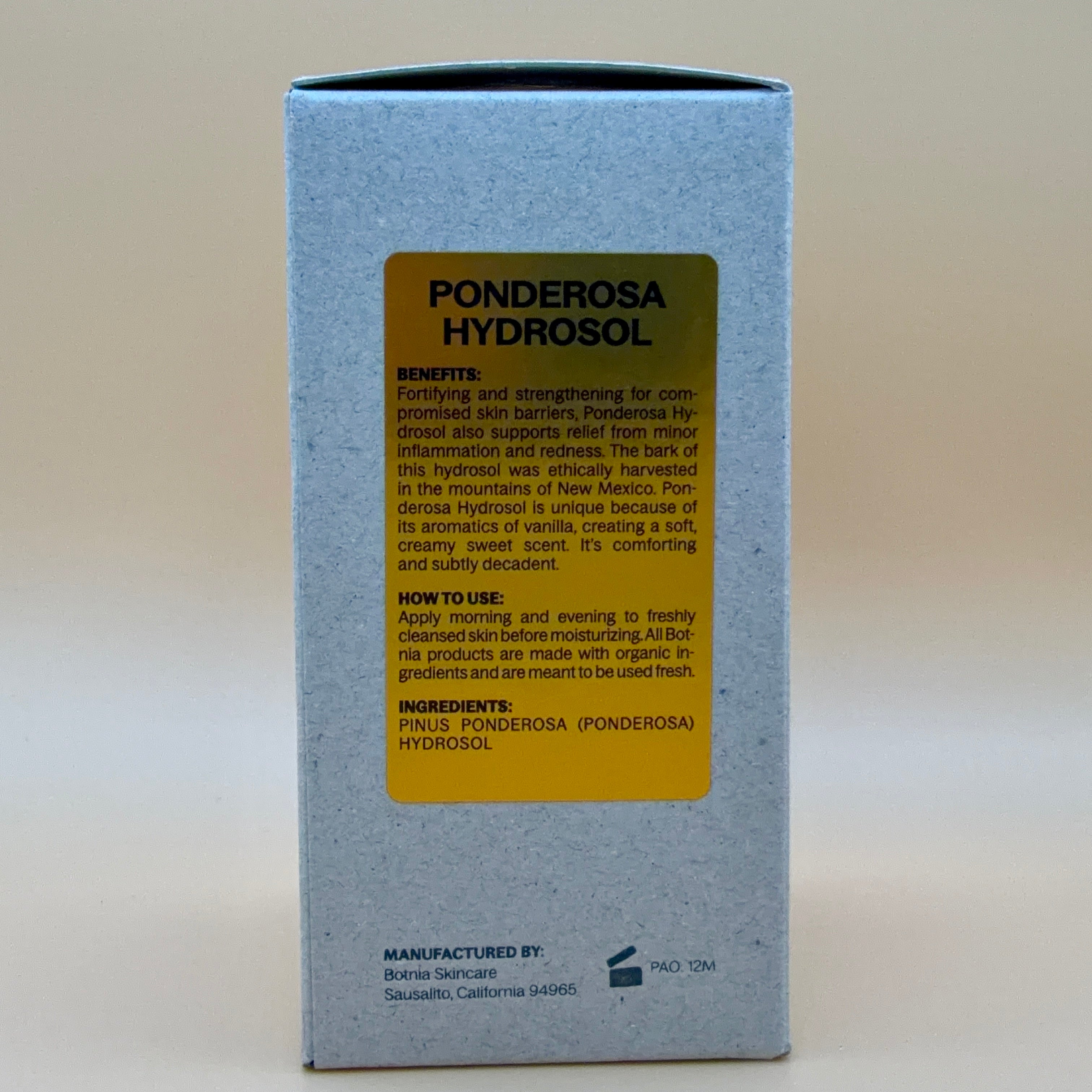 BOTNIA Ponderosa Hydrosol (100ml)